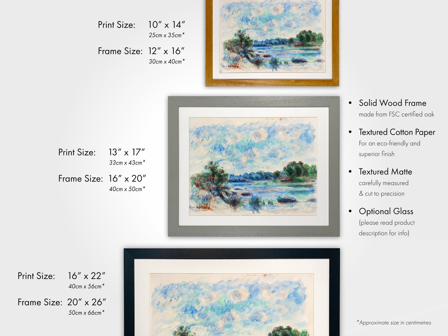Pierre - Auguste Renoir - Landscape at Pont–Aven | Art Prints | Pathos Studio