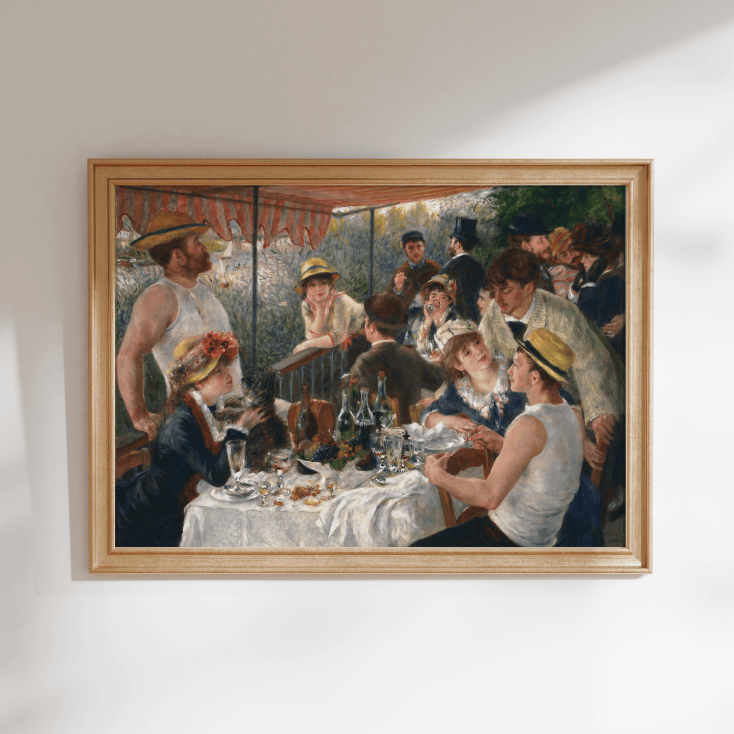 Pierre - Auguste Renoir - Luncheon of the Boating Party | Art Prints | Pathos Studio