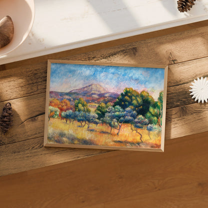 Pierre - Auguste Renoir - Montagne Sainte - Victoire | Art Prints | Pathos Studio