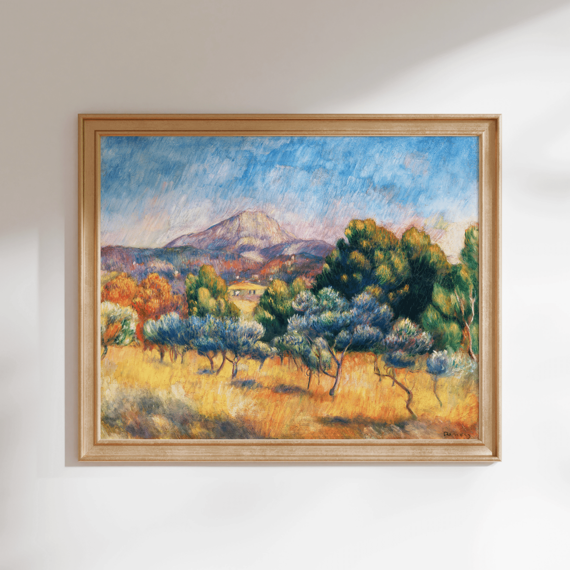Pierre - Auguste Renoir - Montagne Sainte - Victoire | Art Prints | Pathos Studio