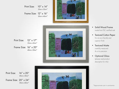 Raoul Dufy - Wood Avenue | Art Prints | Pathos Studio