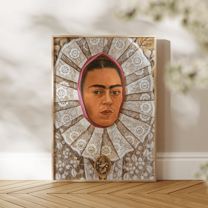 Self - Portrait With Headdress - Pathos Studio - Art Prints