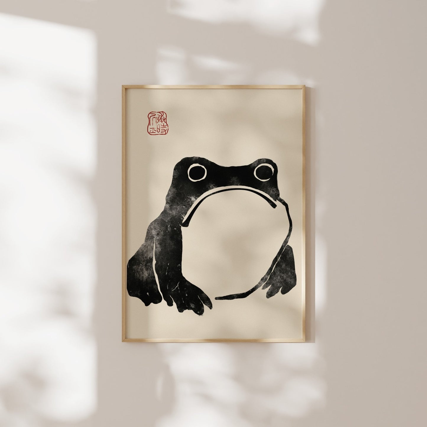 Set of 3 Japanese Frog Prints - Pathos Studio - Art Print Sets