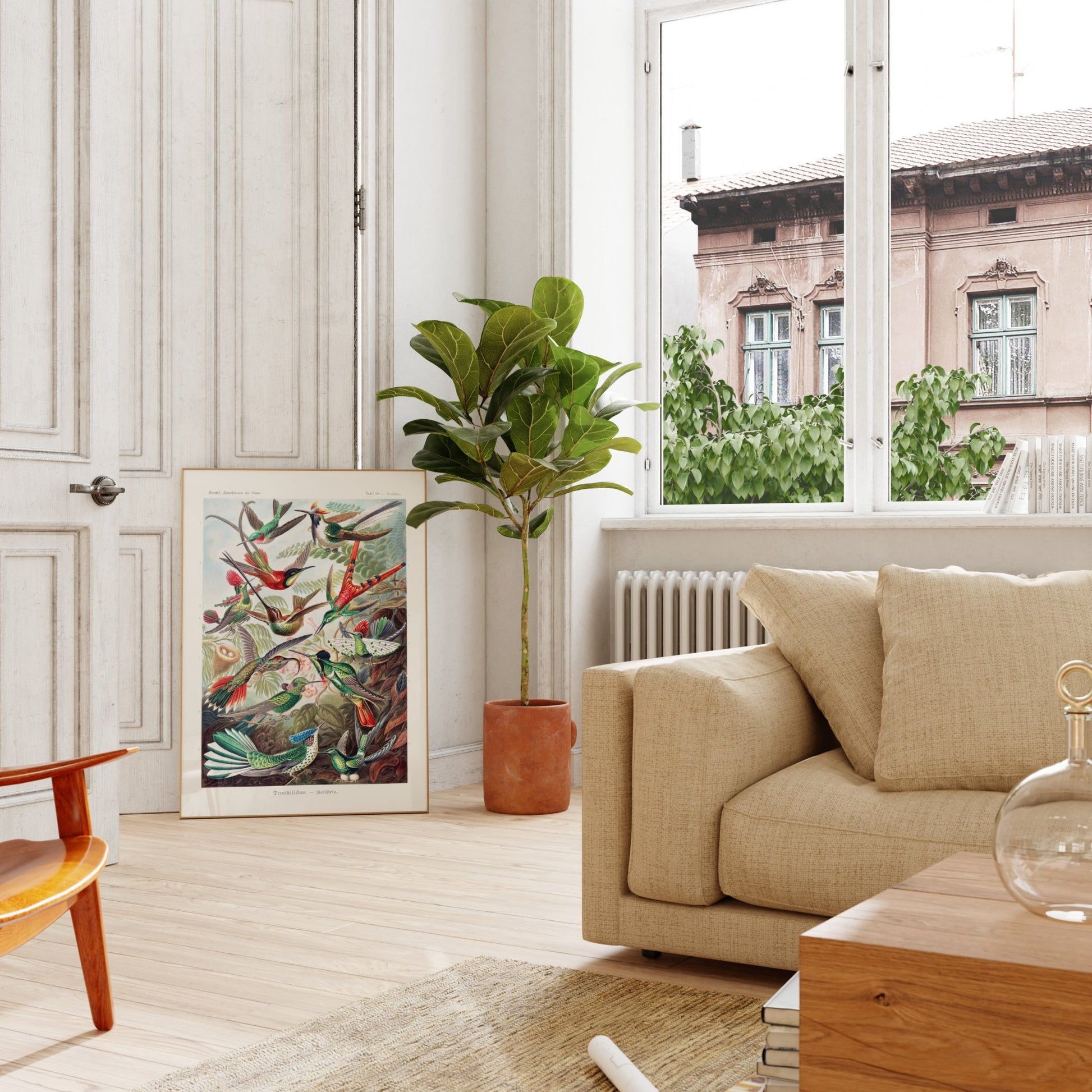 Set of 3 Mosses, Birds & Anemones Prints - Pathos Studio - Art Print Sets