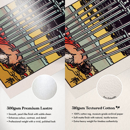 Tarot Art - 10 of Swords | Art Prints | Pathos Studio