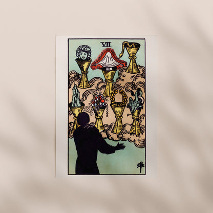 Tarot Art - 7 of Cups | Art Prints | Pathos Studio