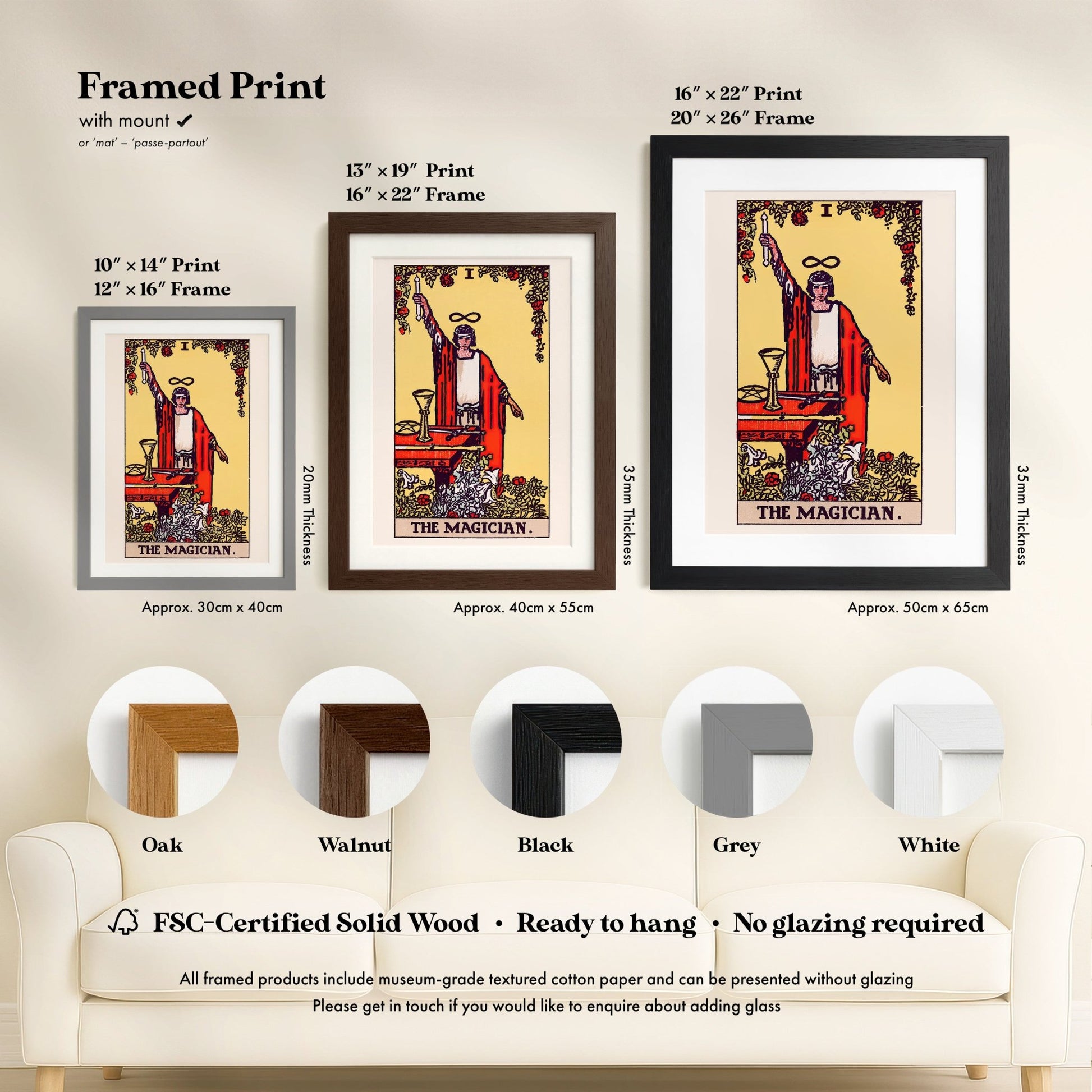 Tarot Art - I The Magician | Art Prints | Pathos Studio