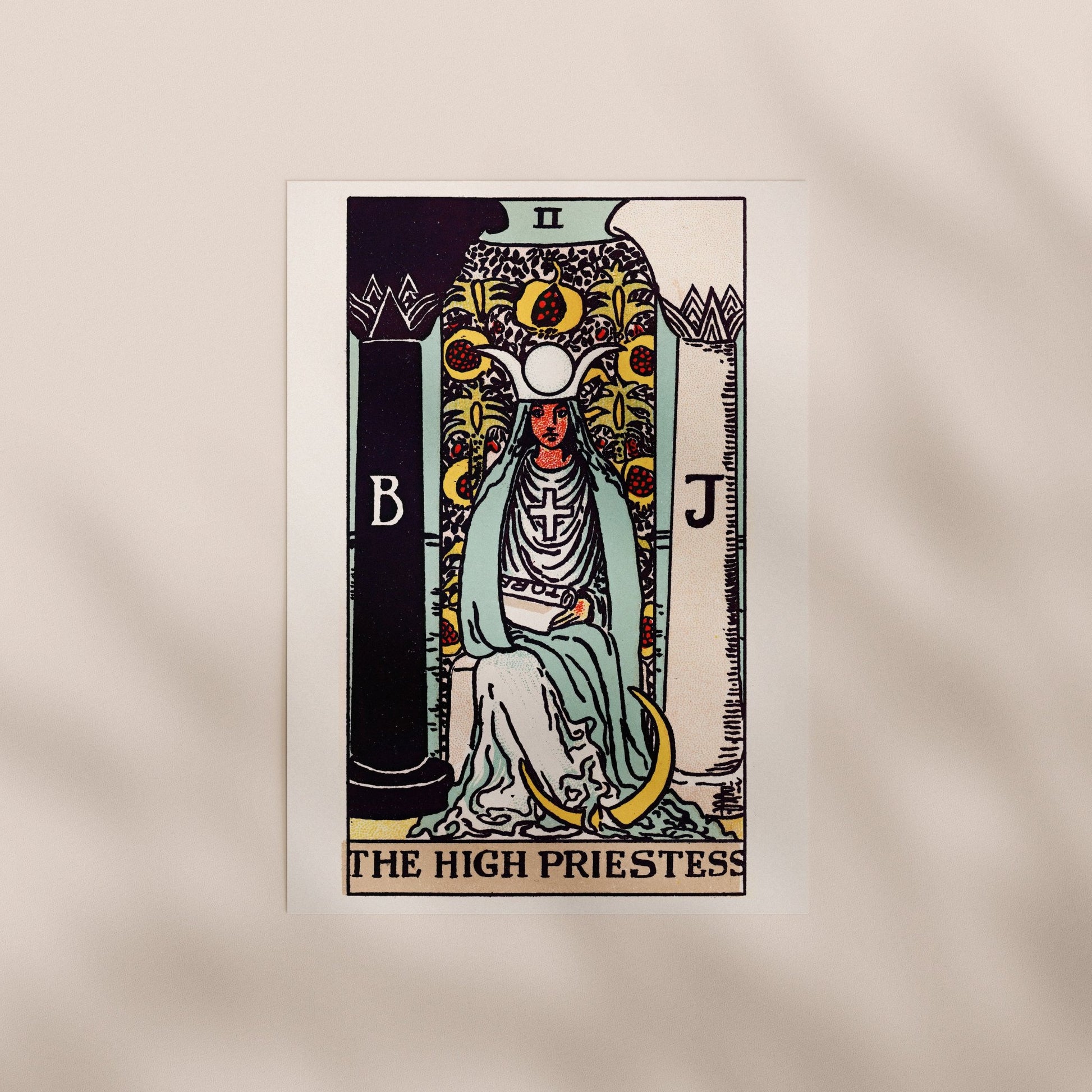 Tarot Art - II The High Priestess | Art Prints | Pathos Studio