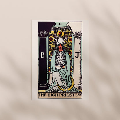 Tarot Art - II The High Priestess | Art Prints | Pathos Studio