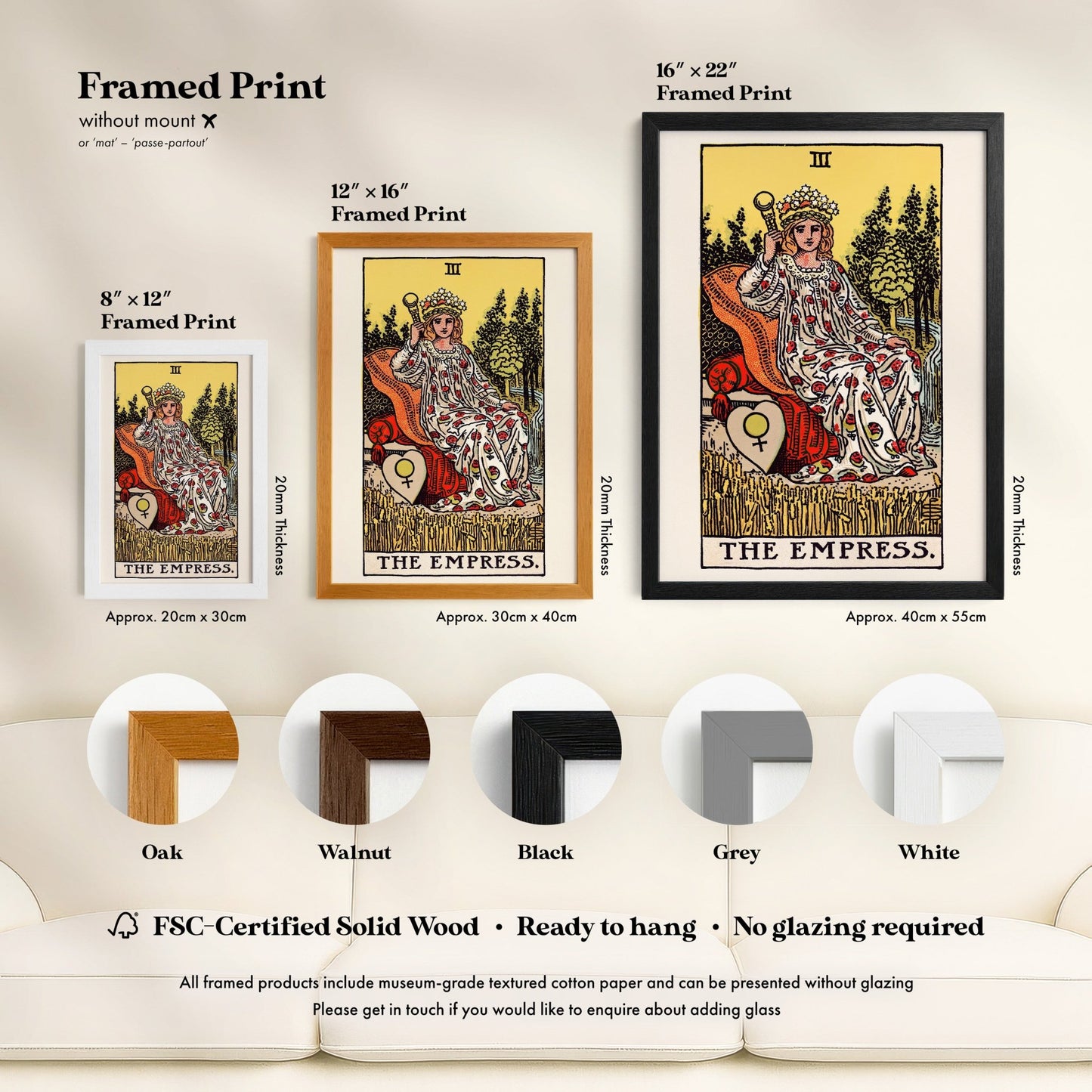 Tarot Art - III The Empress | Art Prints | Pathos Studio