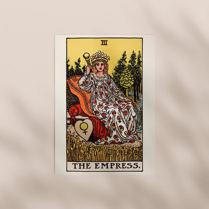 Tarot Art - III The Empress | Art Prints | Pathos Studio