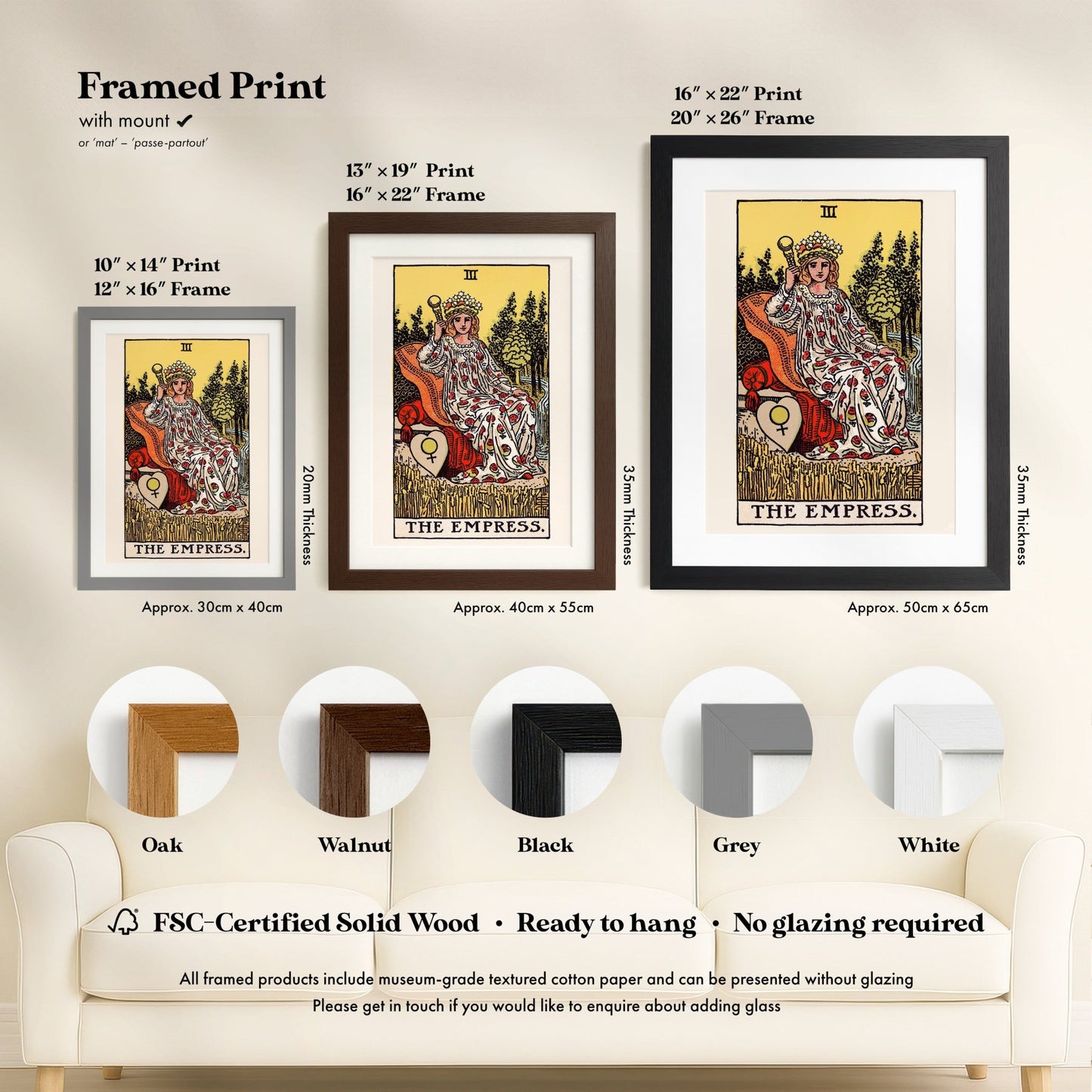 Tarot Art - III The Empress | Art Prints | Pathos Studio