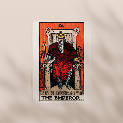 Tarot Art - IV The Emperor | Art Prints | Pathos Studio