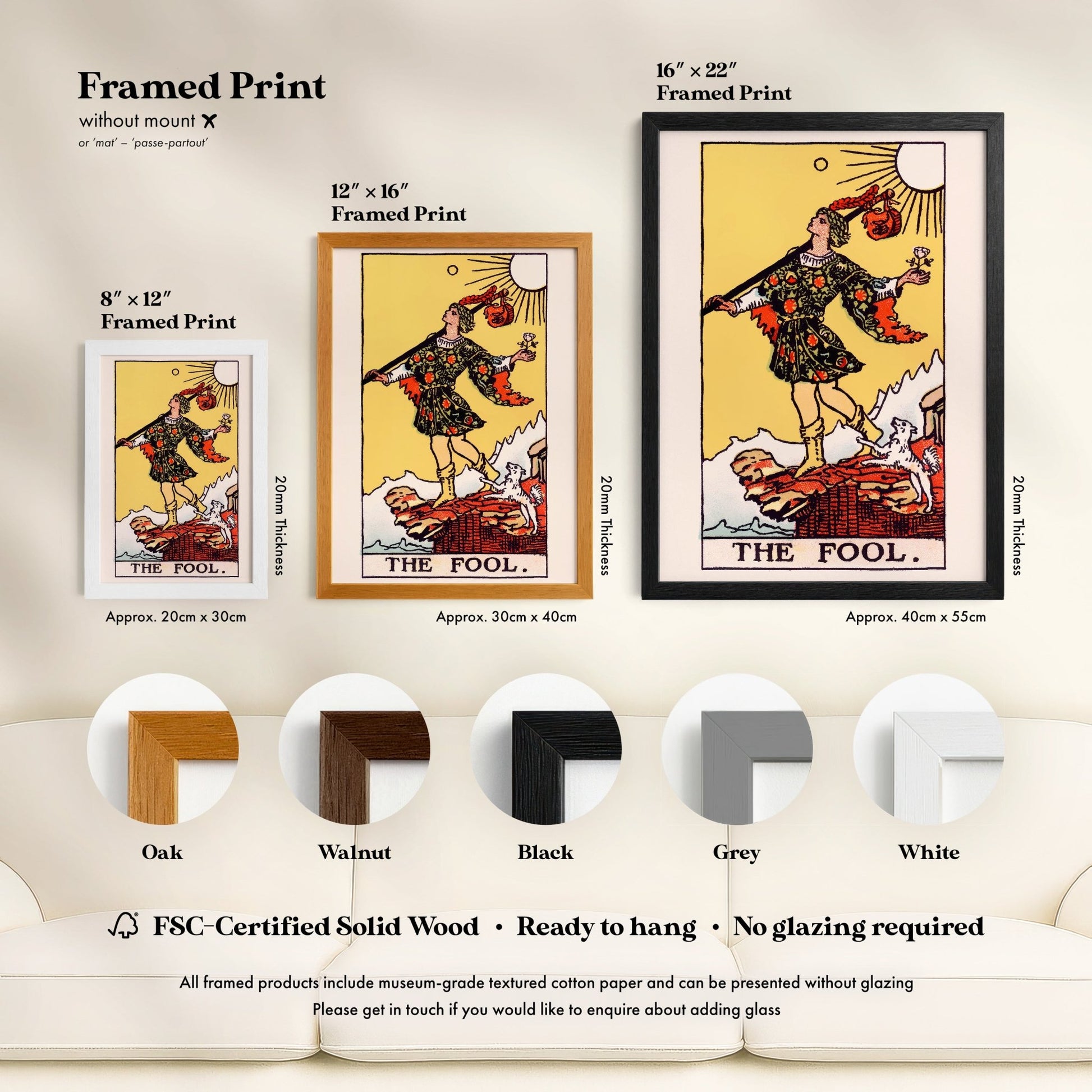 Tarot Art - O The Fool | Art Prints | Pathos Studio