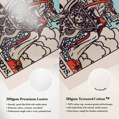 Tarot Art - Queen of Swords | Art Prints | Pathos Studio