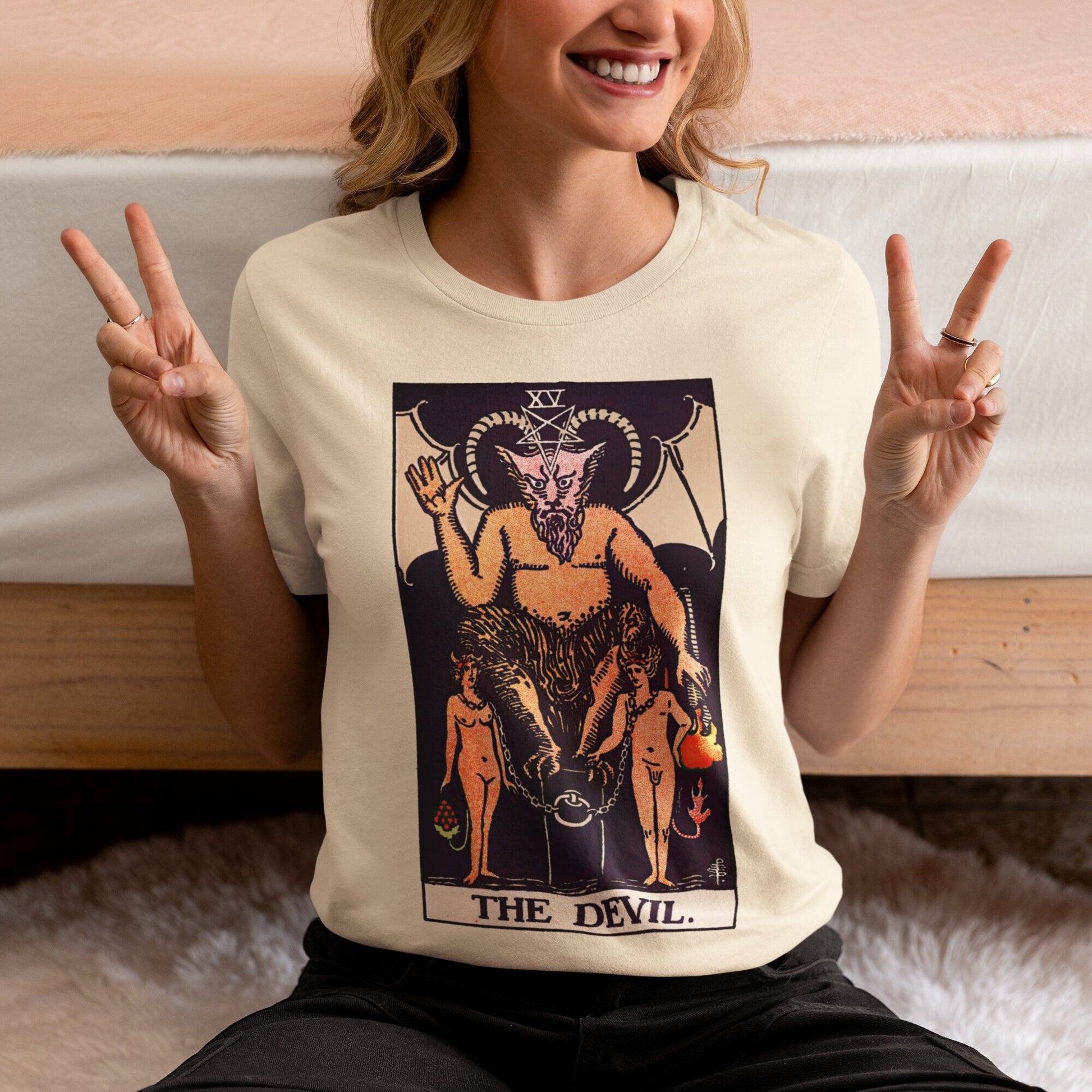 Tarot Art - The Devil T-Shirt | T-Shirts | Pathos Studio