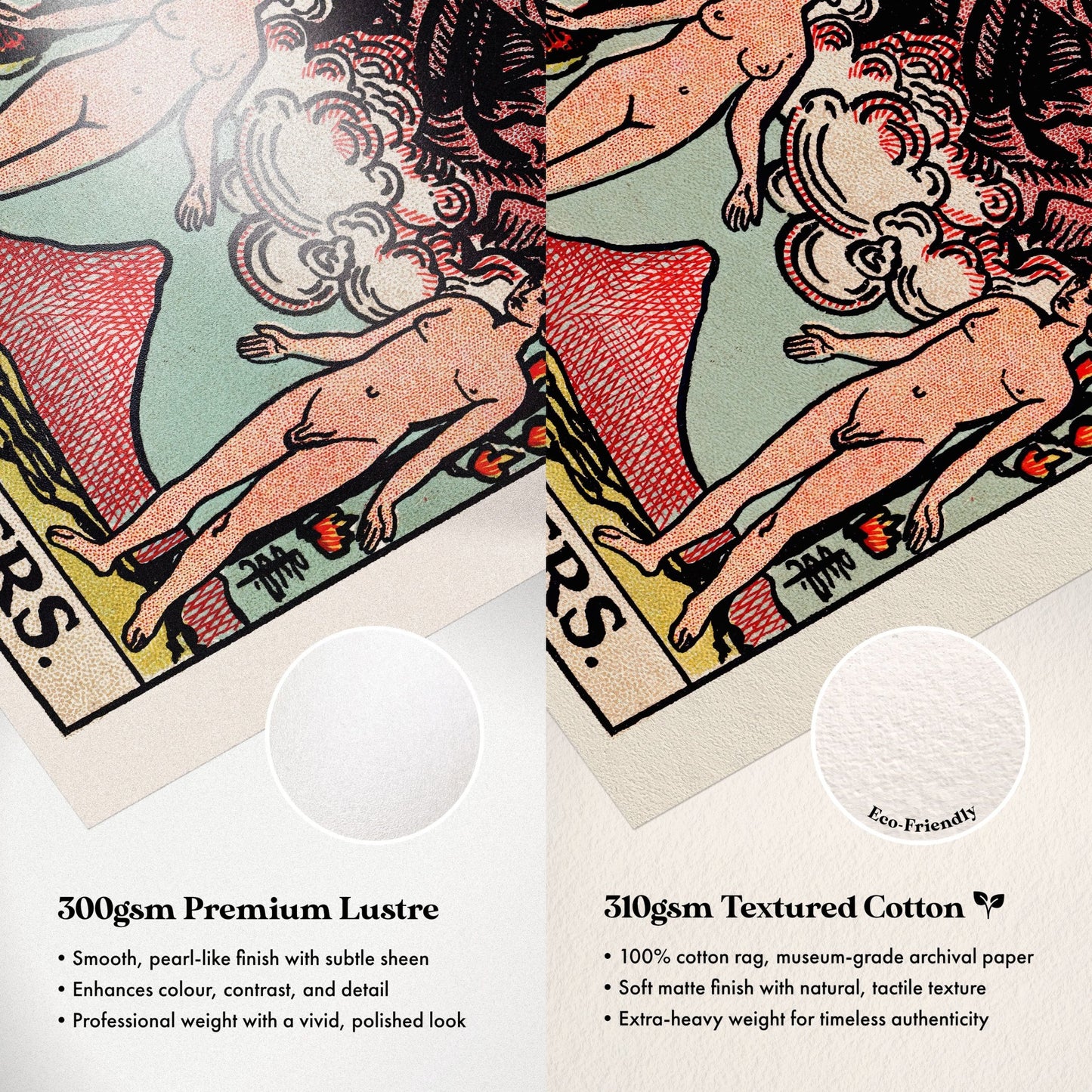 Tarot Art - VI The Lovers | Art Prints | Pathos Studio