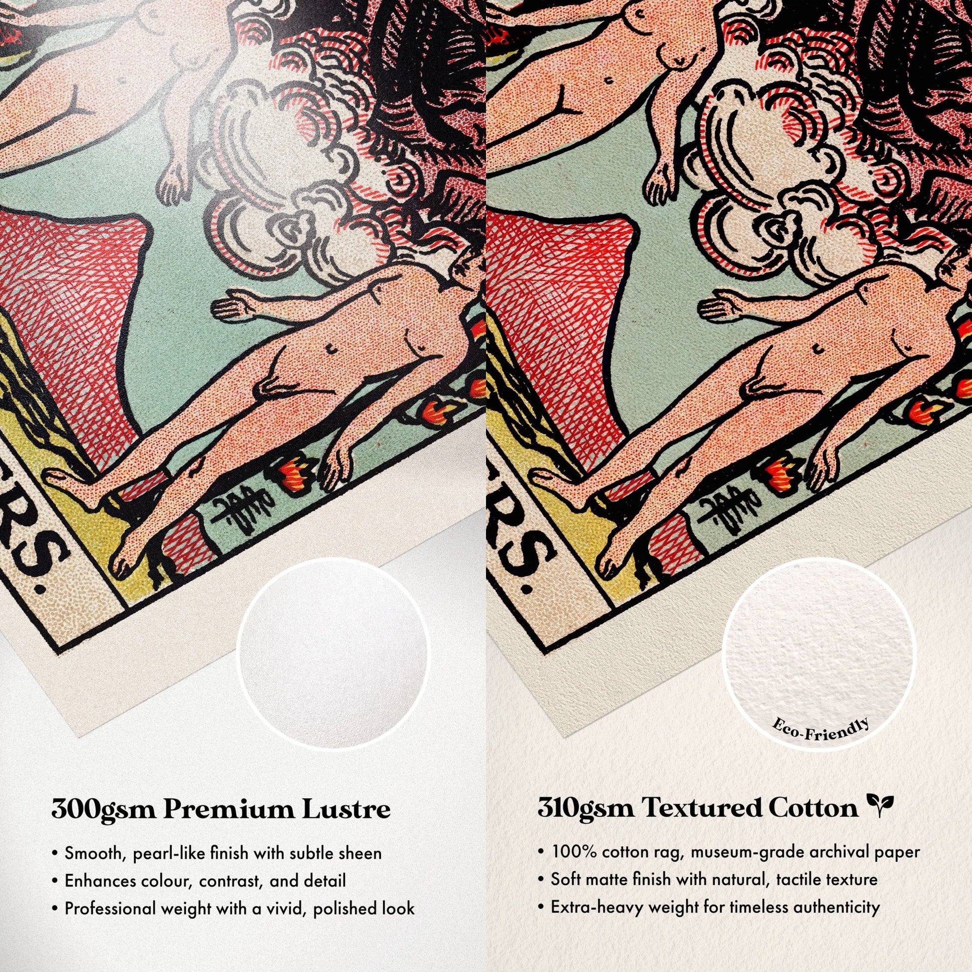 Tarot Art - VI The Lovers | Art Prints | Pathos Studio