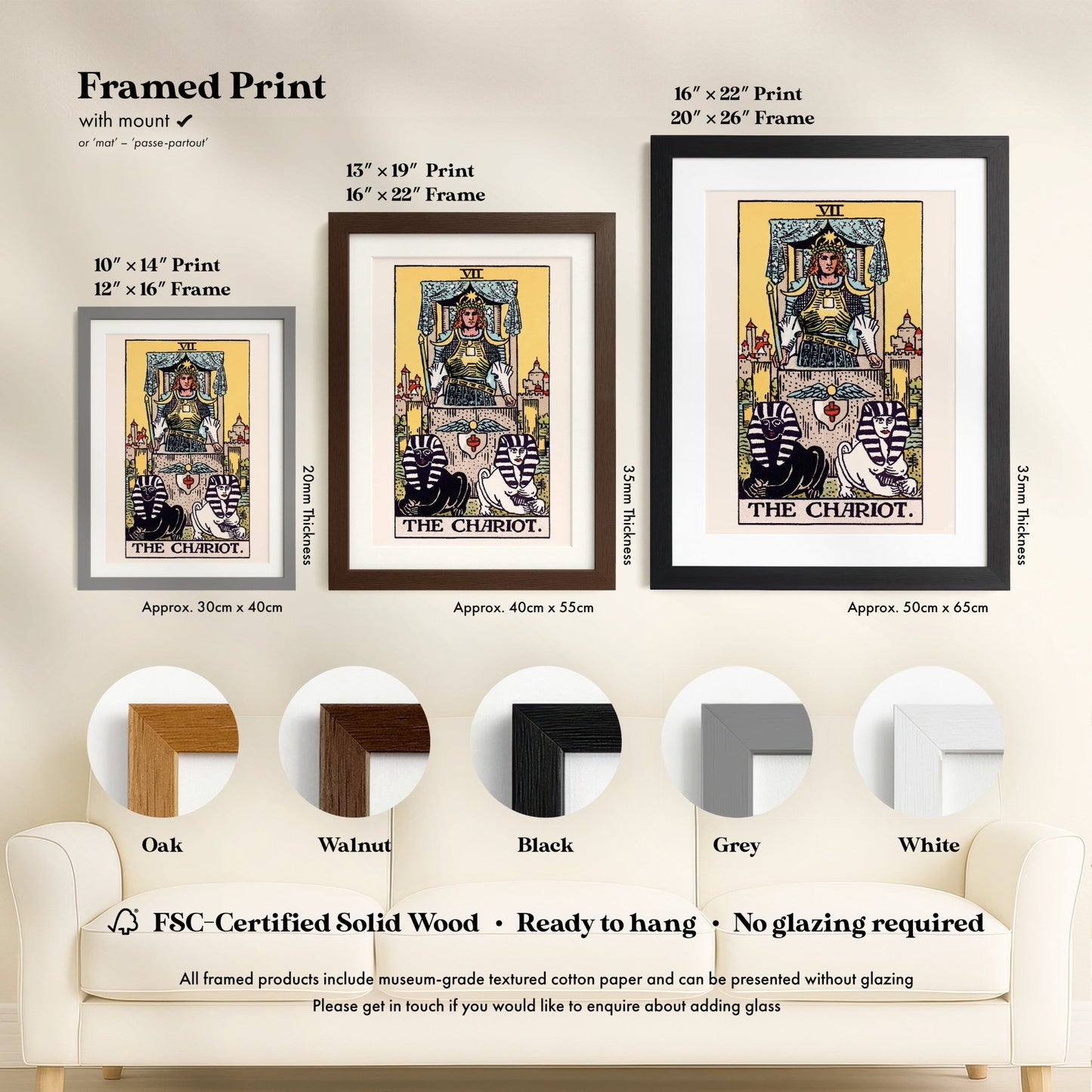 Tarot Art - VII The Chariot | Art Prints | Pathos Studio