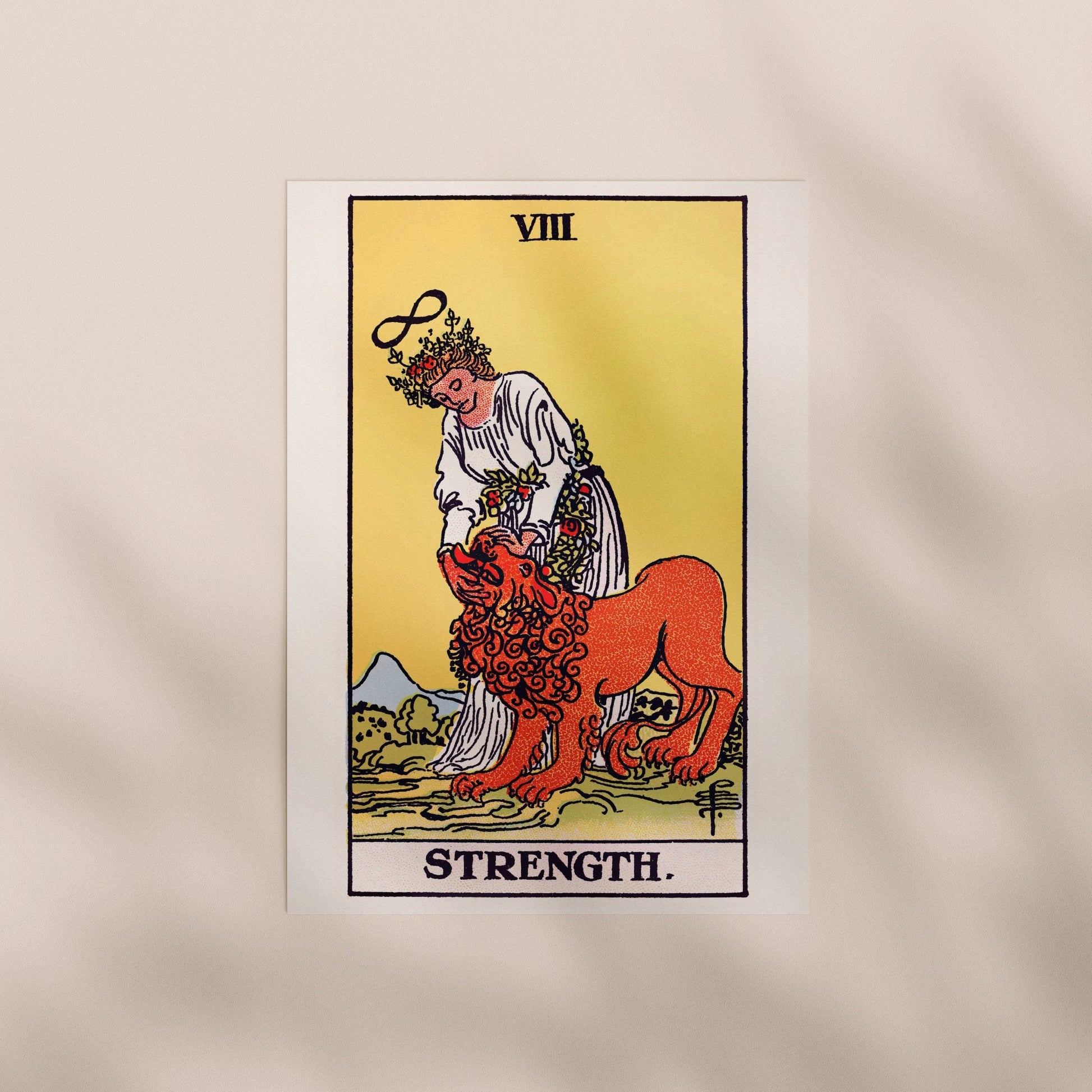 Tarot Art - VIII Strength | Art Prints | Pathos Studio