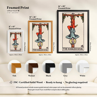 Tarot Art - XII The Hanged Man | Art Prints | Pathos Studio
