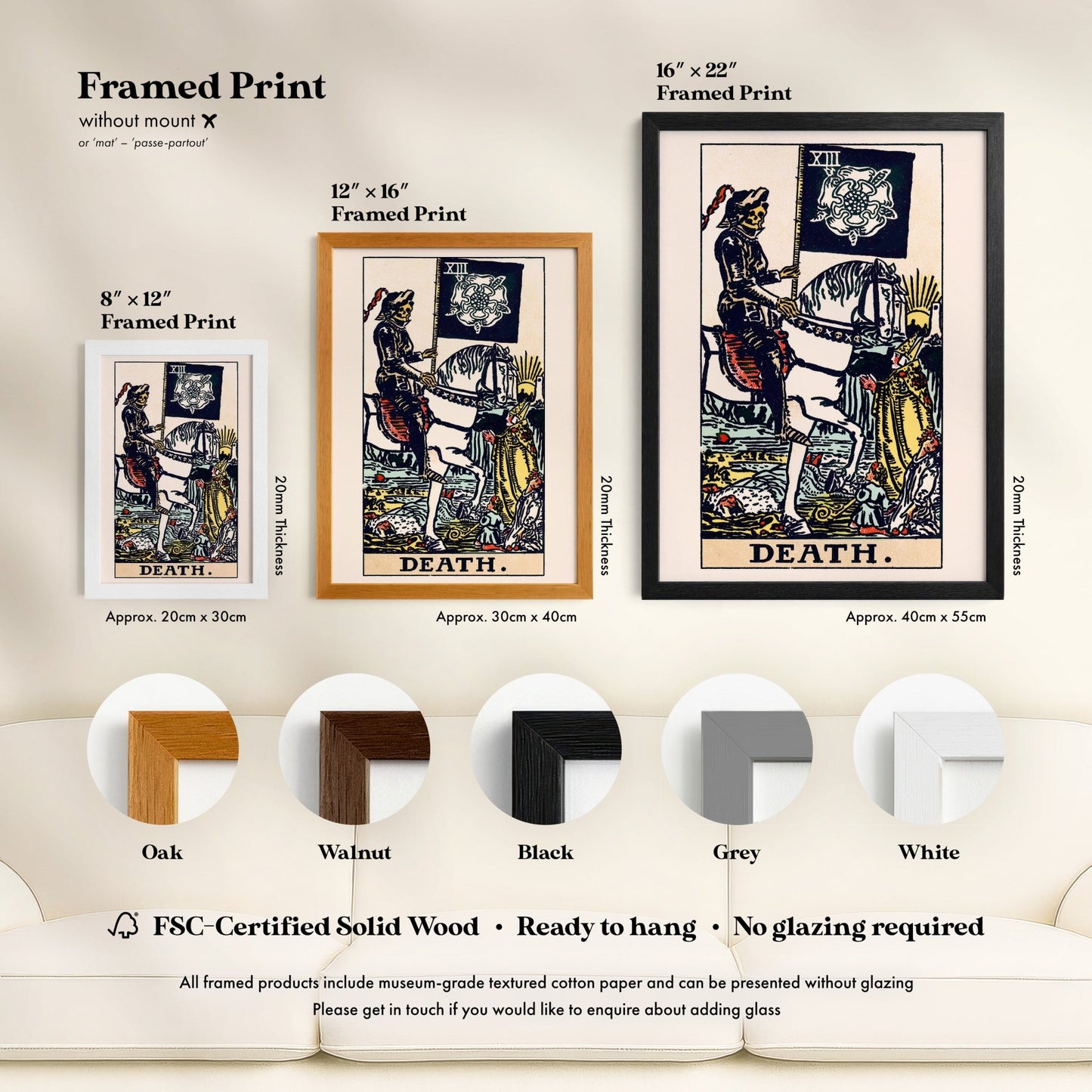 Tarot Art - XIII Death | Art Prints | Pathos Studio
