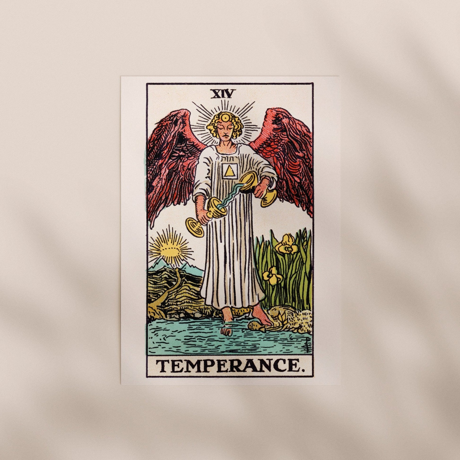 Tarot Art - XIV Temperance | Art Prints | Pathos Studio