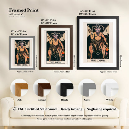 Tarot Art - XV The Devil | Art Prints | Pathos Studio