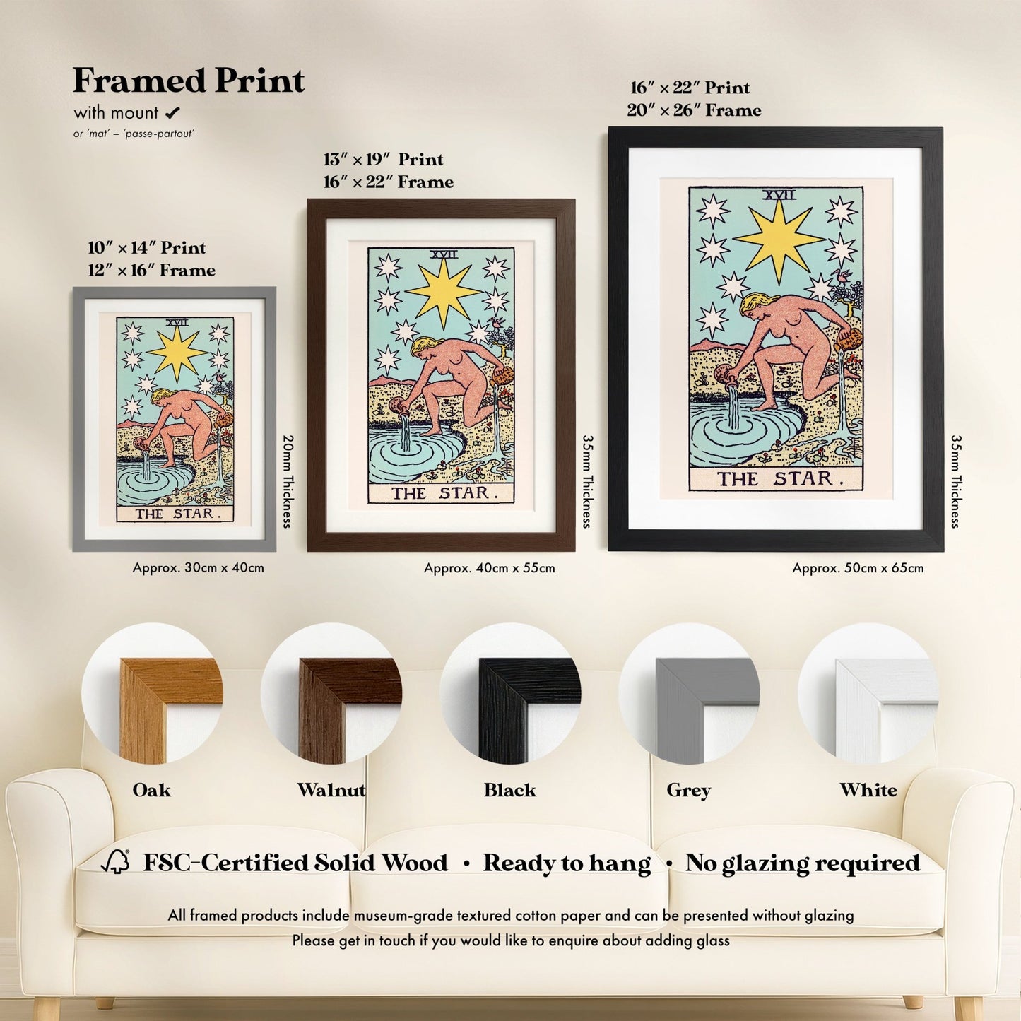 Tarot Art - XVII The Star | Art Prints | Pathos Studio
