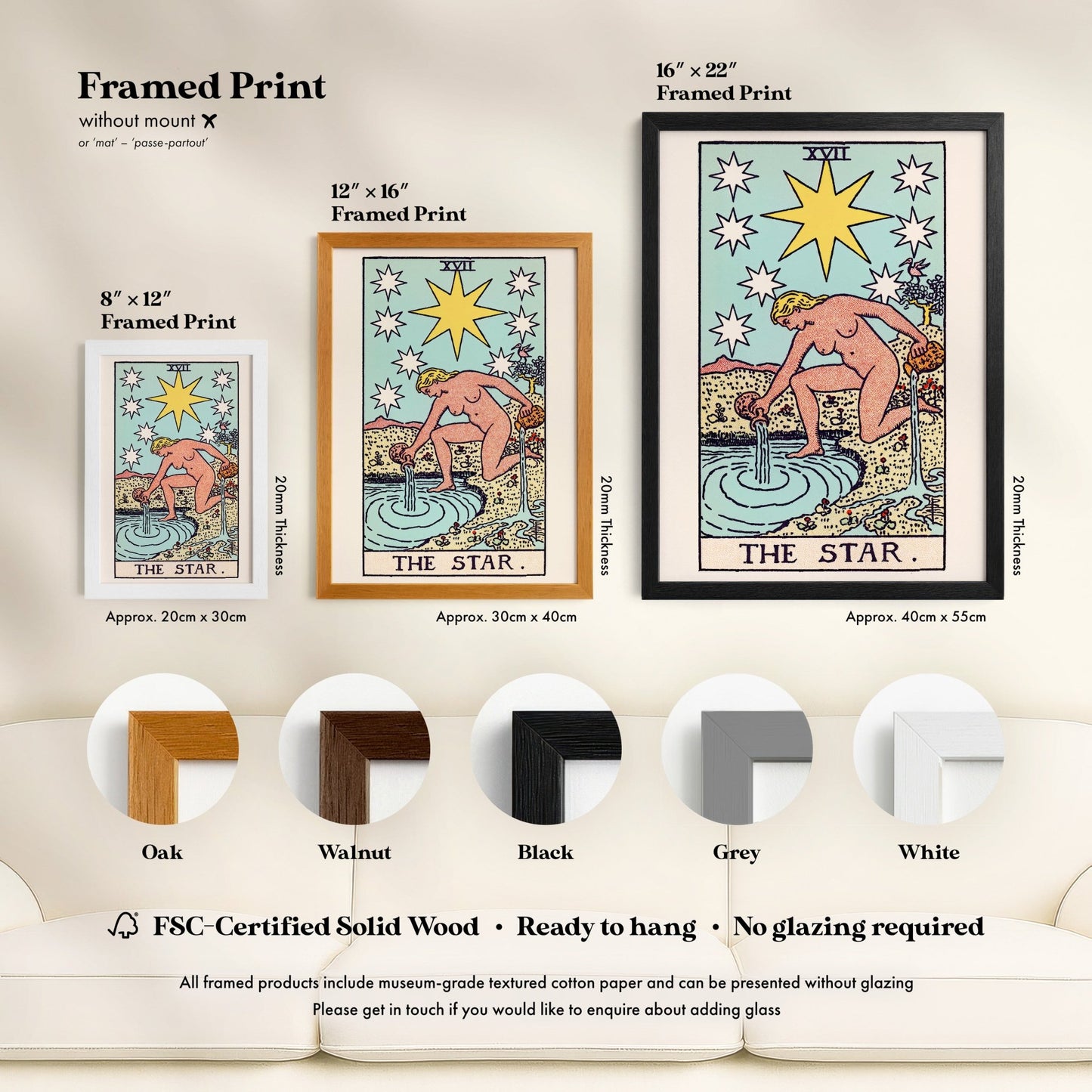 Tarot Art - XVII The Star | Art Prints | Pathos Studio