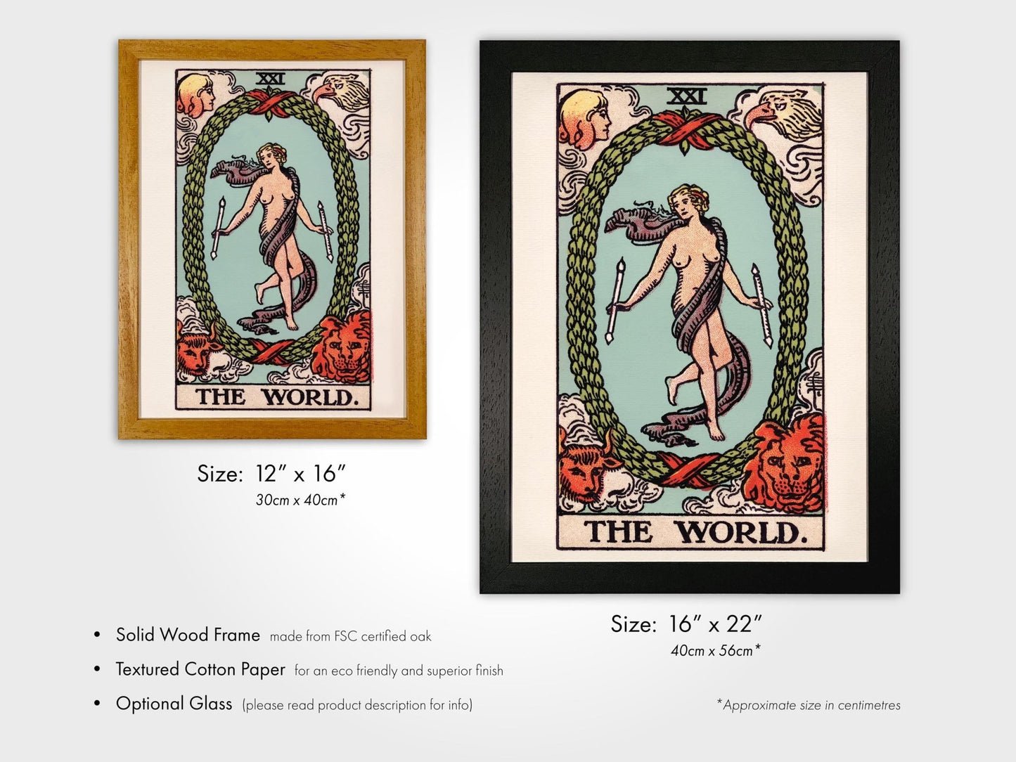 Tarot Art - XXI The World | Art Prints | Pathos Studio