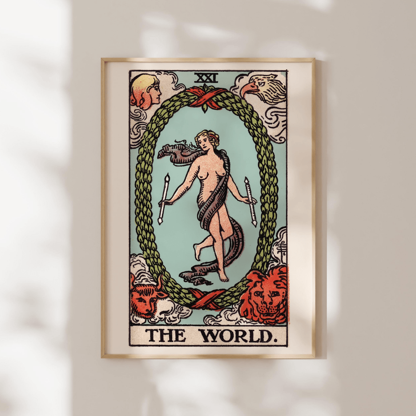 Tarot Art - XXI The World | Art Prints | Pathos Studio
