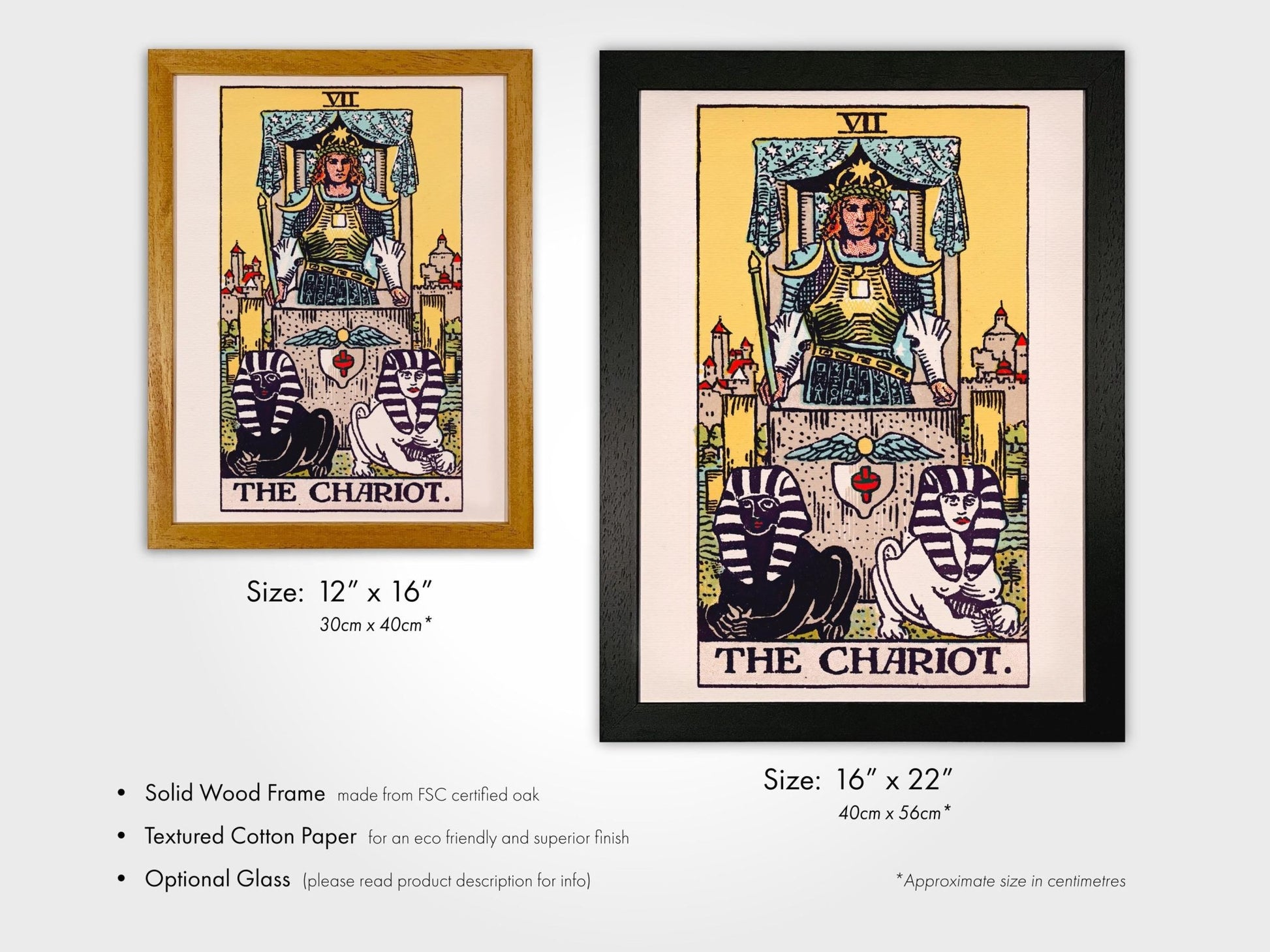 Tarot Card Print: VII The Chariot - Pathos Studio - Art Prints