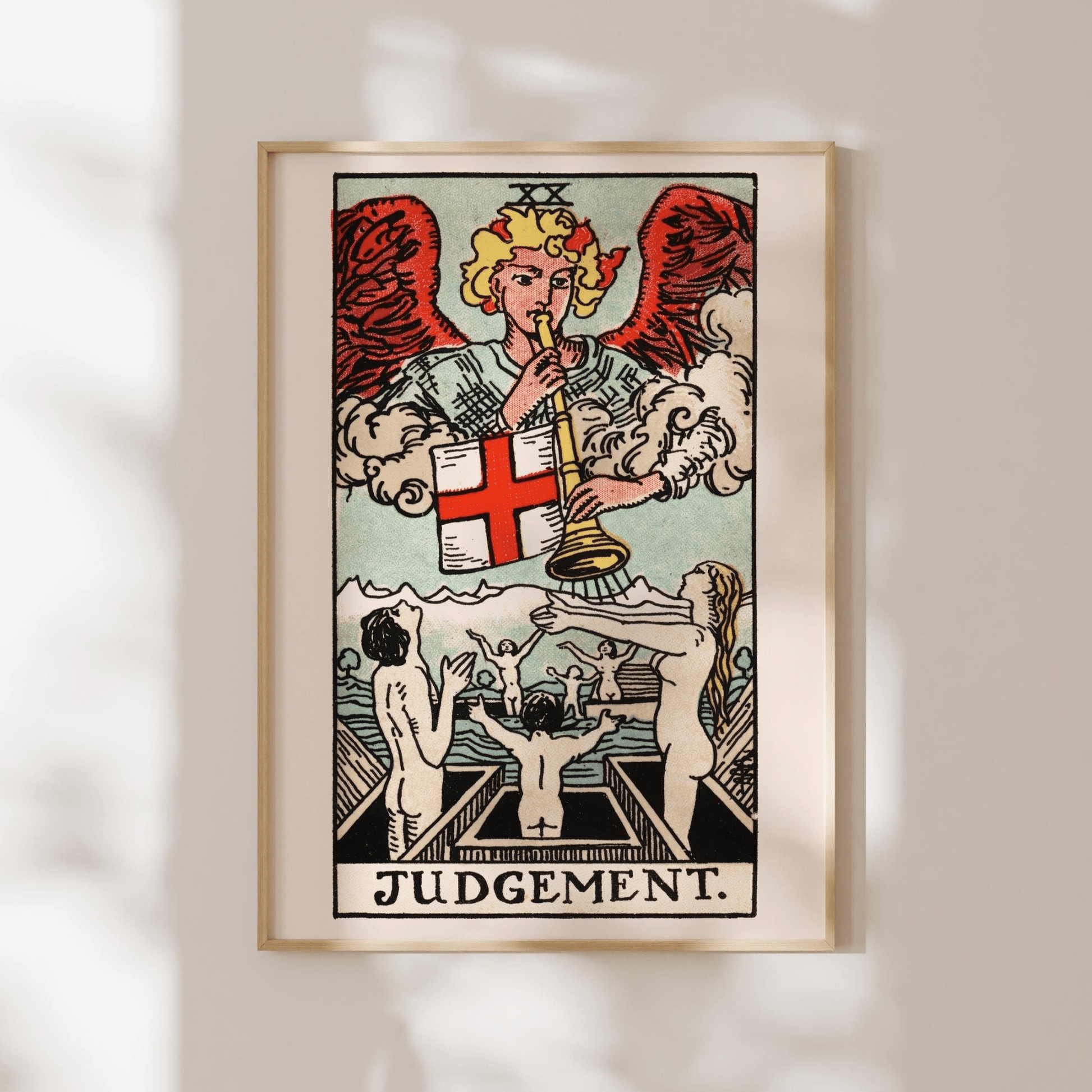 Tarot Card Print: XX Judgement (Giclée Art Print) - Pathos Studio - Marketplace Listings