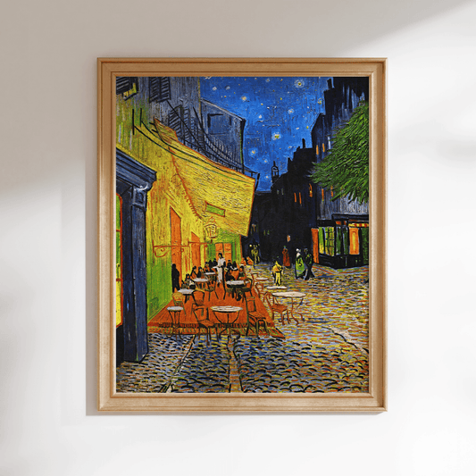 VINCENT VAN GOGH - Café Terrace At Night - Pathos Studio - Art Prints