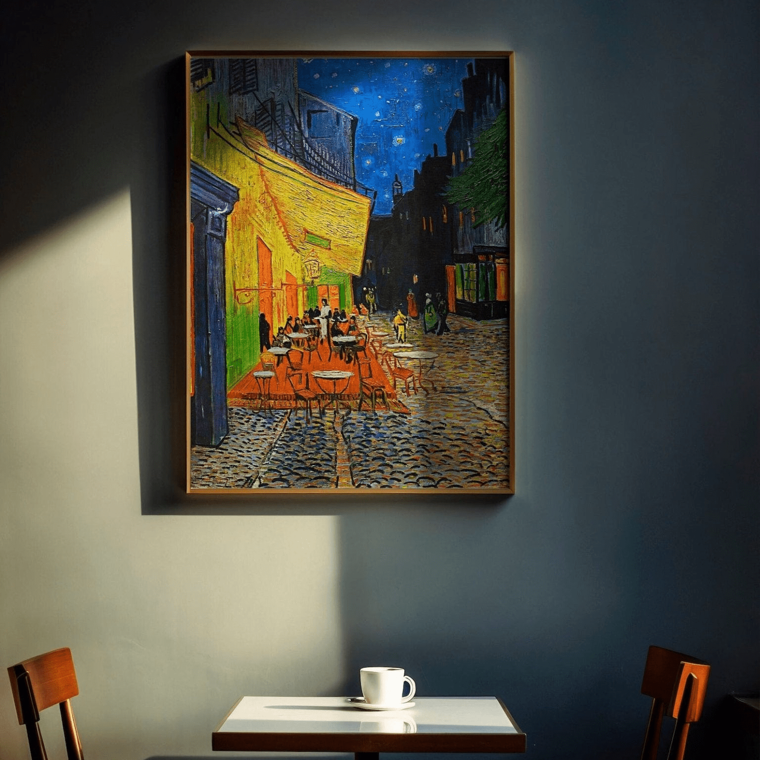 VINCENT VAN GOGH - Café Terrace At Night - Pathos Studio - Art Prints