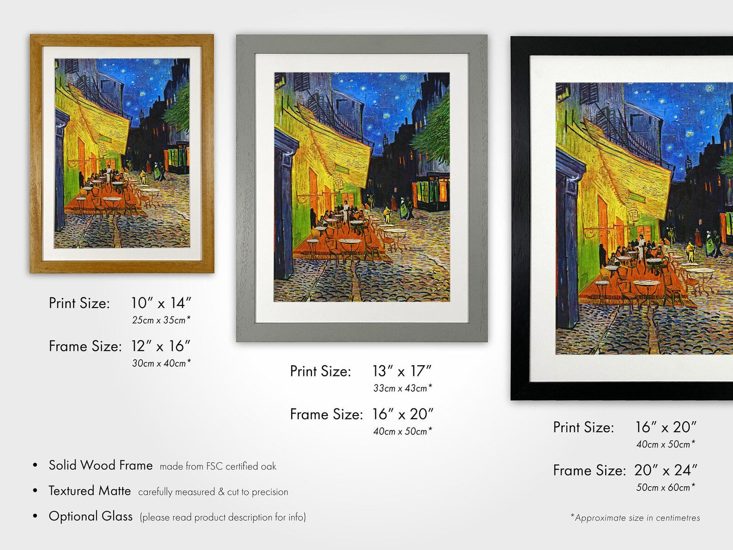 VINCENT VAN GOGH - Café Terrace At Night - Pathos Studio - Art Prints