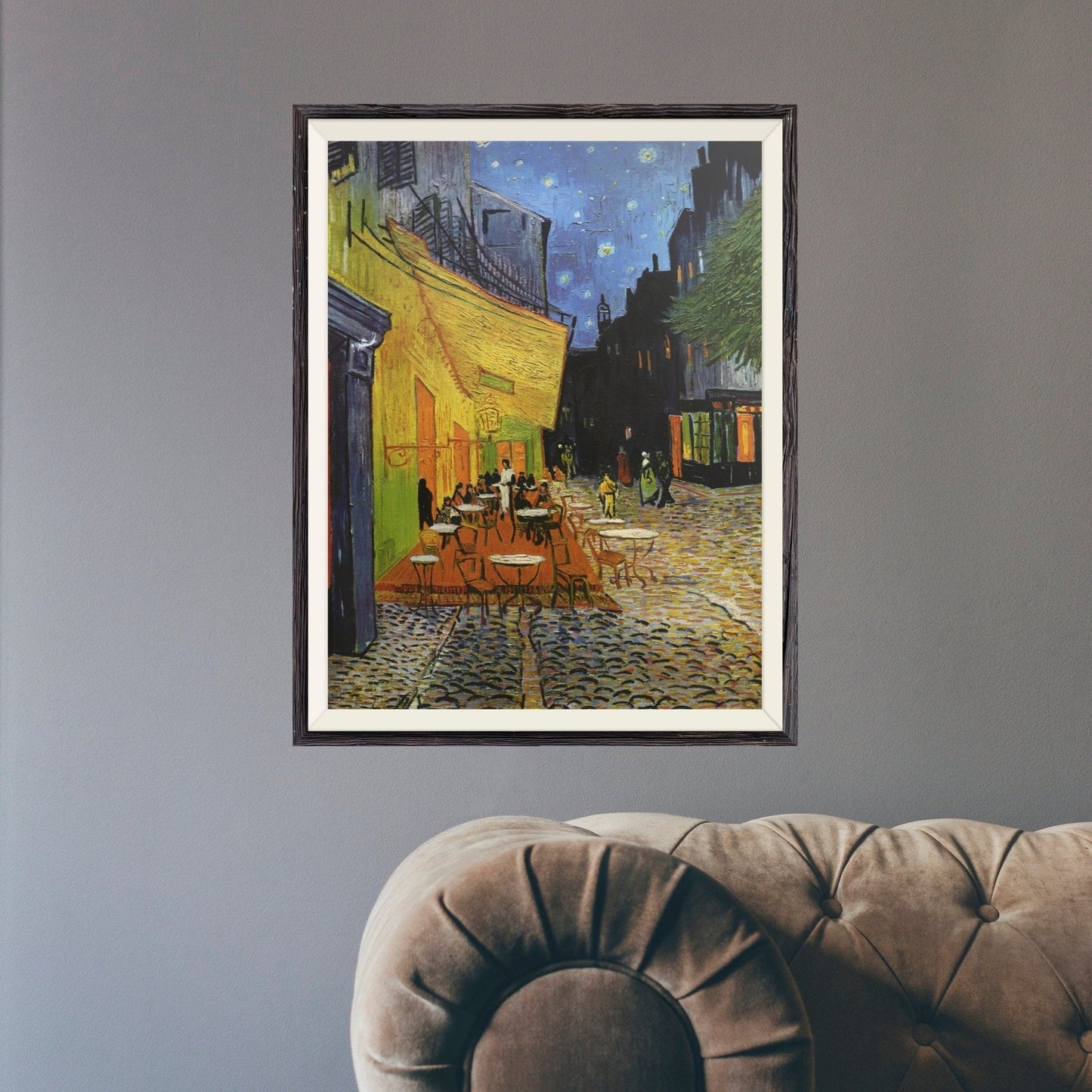 VINCENT VAN GOGH - Café Terrace At Night (Giclée Art Print) - Pathos Studio - Marketplace Listings