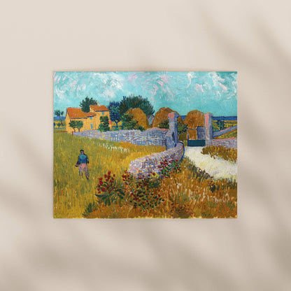 Vincent Van Gogh - Farmhouse in Provence | Art Prints | Pathos Studio