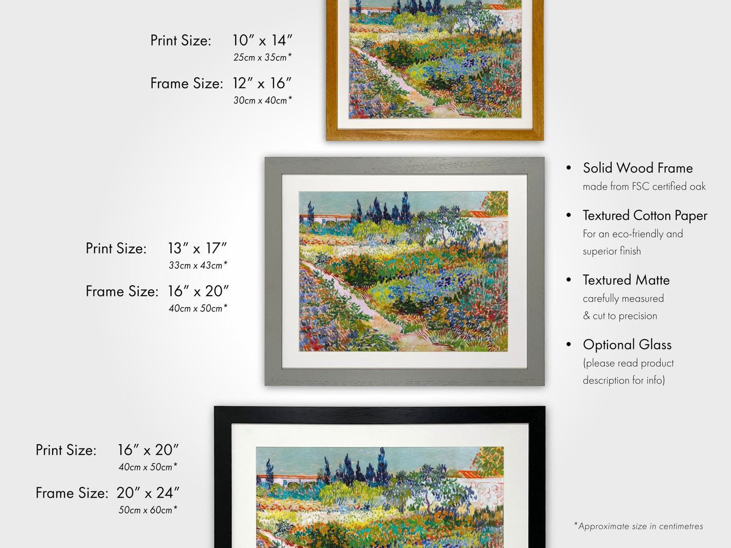 VINCENT VAN GOGH - Garden At Arles - Pathos Studio - Art Prints