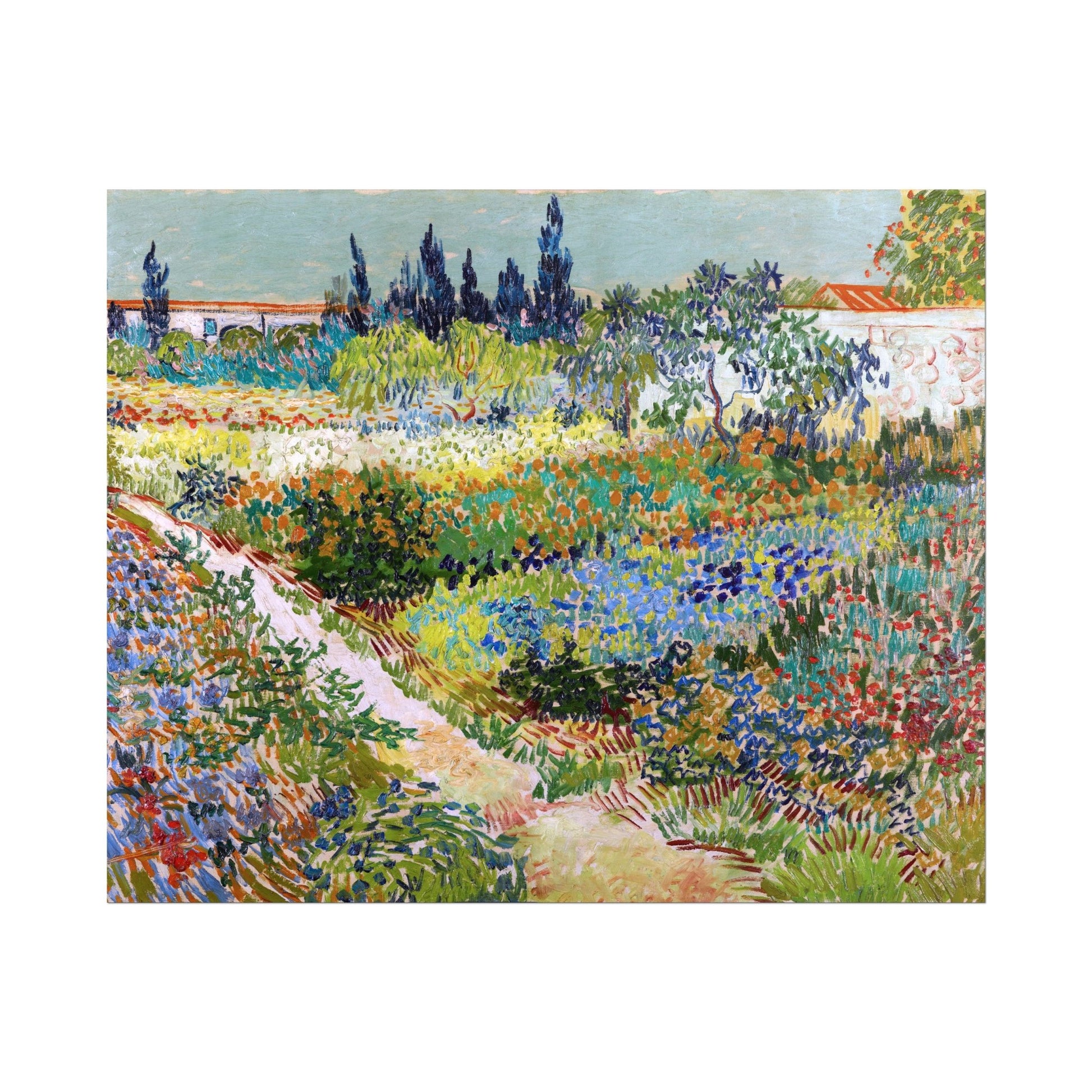 VINCENT VAN GOGH - Garden At Arles - Pathos Studio - Art Prints