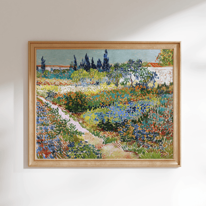 VINCENT VAN GOGH - Garden At Arles - Pathos Studio - Art Prints