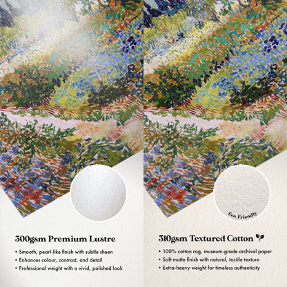 Vincent Van Gogh - Garden At Arles | Art Prints | Pathos Studio