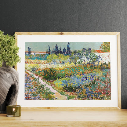 VINCENT VAN GOGH - Garden At Arles (Giclée Art Print) - Pathos Studio - Marketplace Listings