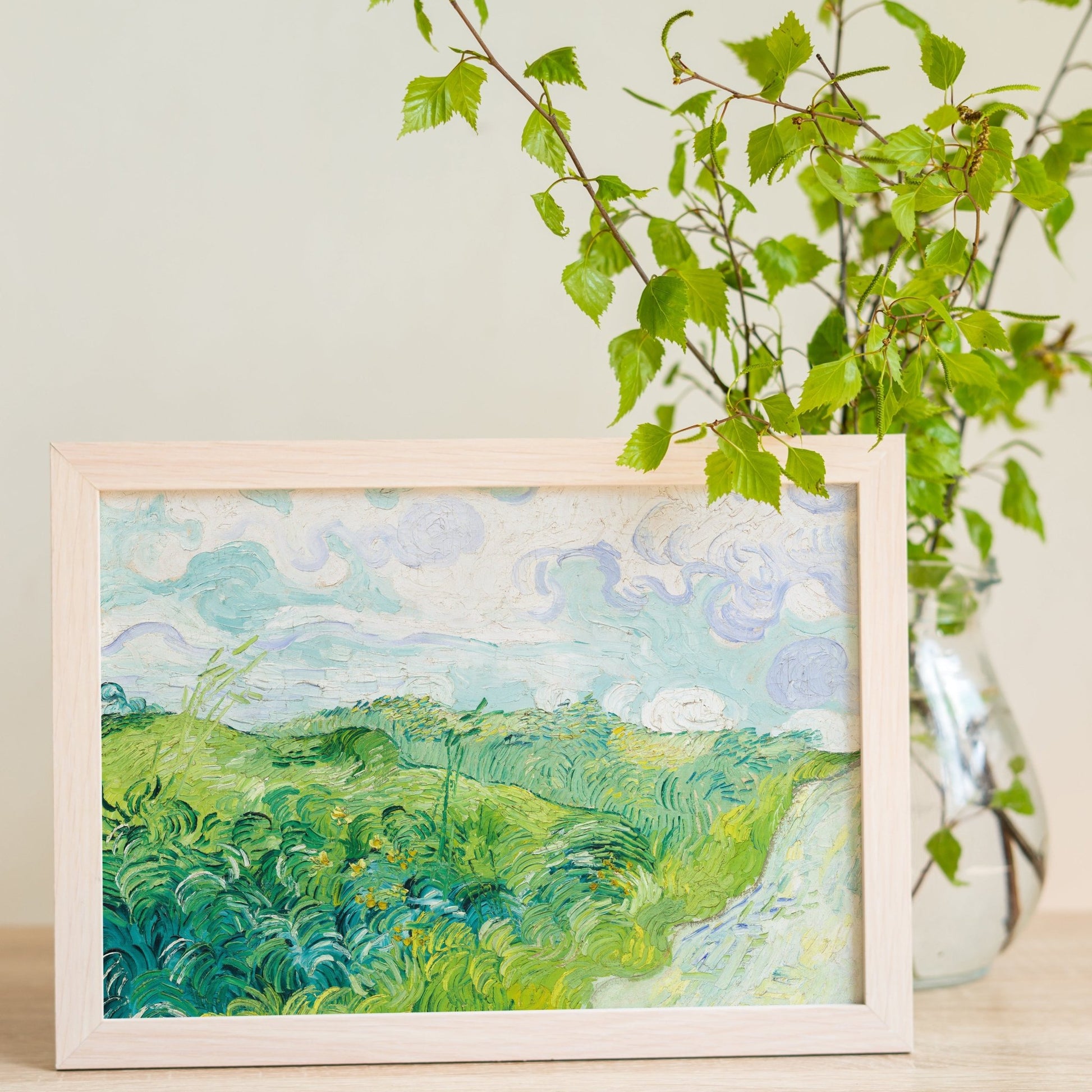 Vincent Van Gogh - Green Wheat Fields, Auvers | Art Prints | Pathos Studio
