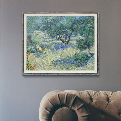 VINCENT VAN GOGH - Olive Orchard (Giclée Art Print) - Pathos Studio - Marketplace Listings