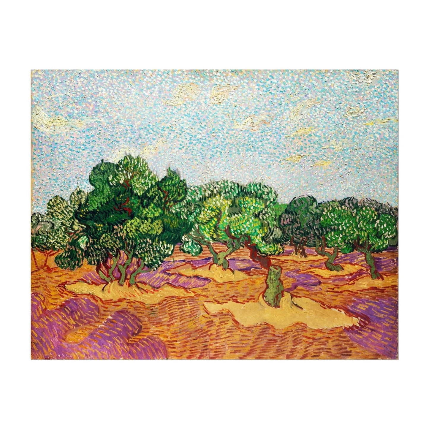 VINCENT VAN GOGH - Olive Tree (Giclée Art Print) - Pathos Studio - Marketplace Listings