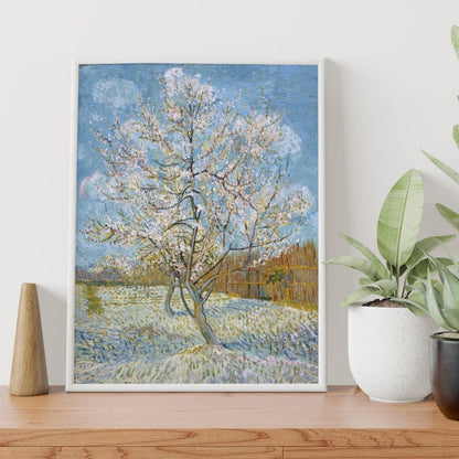 VINCENT VAN GOGH - Peach Tree In Blossom (Giclée Art Print) - Pathos Studio - Marketplace Listings