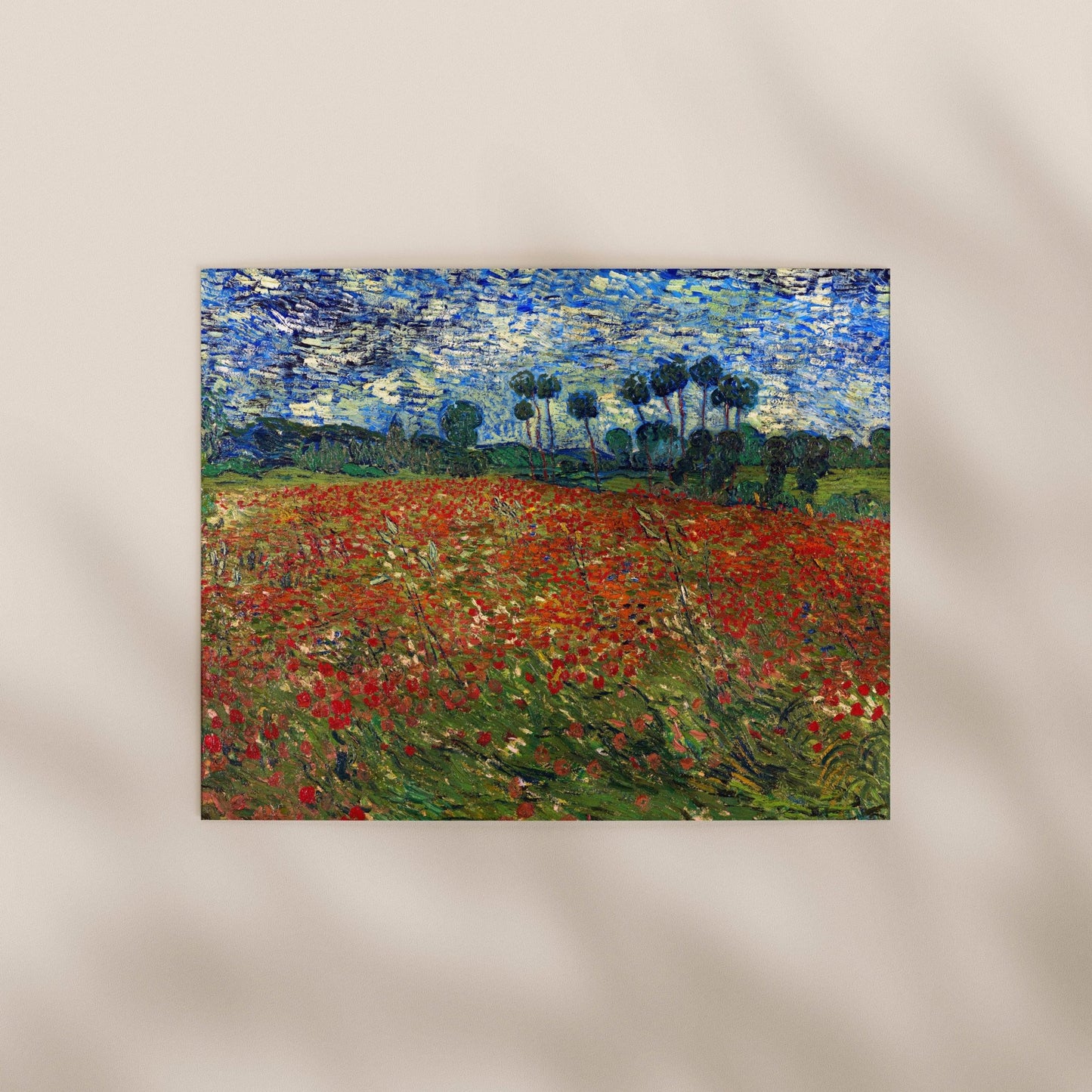 Vincent Van Gogh - Poppy Field | Art Prints | Pathos Studio