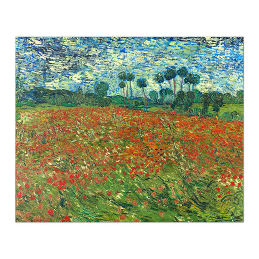 VINCENT VAN GOGH - Poppy Field (Giclée Art Print) - Pathos Studio - Marketplace Listings